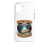 Take Me to Your Elote UFO Abduction Mexican Corn Funny Elote Case for iPhone 16