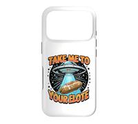 Take Me to Your Elote UFO Abduction Mexican Corn Funny Elote Case for iPhone 17 Pro