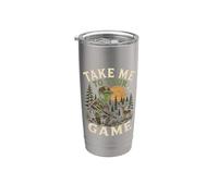 Take Me to Your Game Hunting Alien Hunter UFO Abduction Stainless Steel Insulated Tumbler