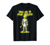 Take Me to Your Griller Alien BBQ Funny UFO Grill Master T-Shirt