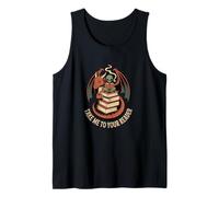 Take Me to Your Reader Funny UFO Alien Book Lover Pun Dragon Tank Top