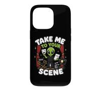 Take Me To Your Scene Acting Alien Theater Humor Drama Stage Case for iPhone 13 Pro