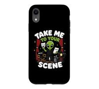 Take Me To Your Scene Acting Alien Theater Humor Drama Stage Case for iPhone XR