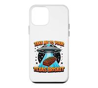 Take Me to Your Texas Brisket UFO Tex Mex Food Texas Brisket Case for iPhone 12 mini