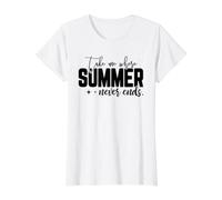 Take Me Where Summer Never Ends Value Graphic T-Shirt, Women, White, XS