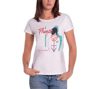 Take Me With U Skinny Fit T Shirt Prince White S