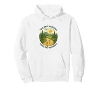 Take Memories Leave Only Footprints Nature Design Pullover Hoodie
