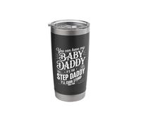 Take My Baby Daddy But Stepdad Gets Curbstomped |- Stainless Steel Insulated Tumbler