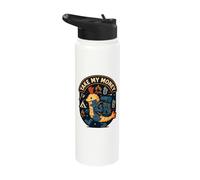 Take My Money Funny Camping Hiker Adventure Stainless Steel Insulated Water Bottle
