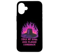 Take My Soul And Please Comeback Kids Matching Gat Halloween Case for iPhone 16 Plus