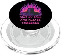 Take My Soul And Please Comeback Kids Matching Gat Halloween PopSockets PopGrip for MagSafe