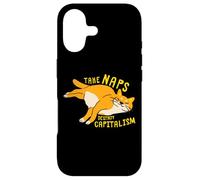 Take Naps, Destroy Capitalism - Funny Communist Cat Case for iPhone 17