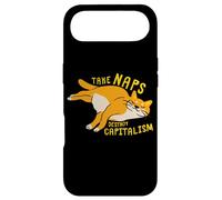 Take Naps, Destroy Capitalism - Funny Communist Cat Case for iPhone Air