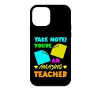 Take Note! You're An Amazing Teacher Appreciation Gratitude Case for iPhone 12 mini