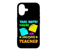 Take Note! You're An Amazing Teacher Appreciation Gratitude Case for iPhone 17
