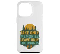 Take Only Memories Leave Only Footprints Nature Explorer Case for iPhone 13 Pro