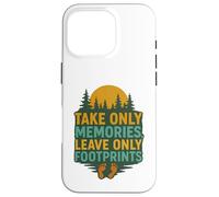 Take Only Memories Leave Only Footprints Nature Explorer Case for iPhone 16 Pro