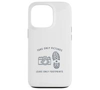 Take Only Pictures Leave Only Footprints Nature Photography Case for iPhone 13 Pro