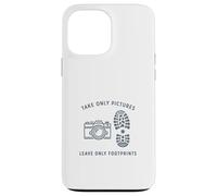 Take Only Pictures Leave Only Footprints Nature Photography Case for iPhone 13 Pro Max