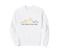Take Pride In The Climb Rainbow Mountain Hiking Sweatshirt