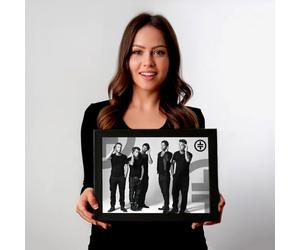 TAKE That A3 Poster - BOY Band Legends - Music Icons - Gary Barlow - Howard Donald - Mark Owen - Jason Orange - Robbie Williams - A3 Poster - Print - Picture