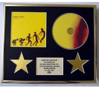 TAKE THAT/CD DISPLAY/LIMITED EDITION/COA/PROGRESS