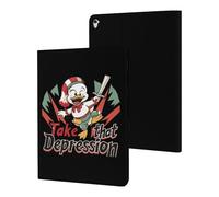 Take That Depression Slim Case Compatible with iPad 10th 9th 8th 7th Generation 2022 2021 2020 2019 Protective Cover Stand