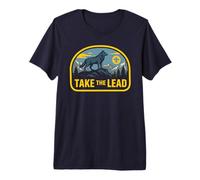 Take The Lead Cub Scout Wolf Pack Akela Outdoor Badge Premium T-Shirt
