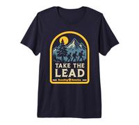 Take The Lead Scouting America Hiking Cub Scouts BSA Premium T-Shirt