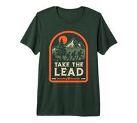 Take The Lead Scouting America Hiking Scouts BSA Premium T-Shirt