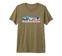 Take the Lead! Vintage Scouting Hiking 90s Vibe Logo Premium T-Shirt