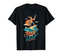 Take The Leap Fool Selfie Cliff Adventurous T-Shirt