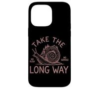Take The Long Way Snail Hiking Outdoor Mountain Climbing Case for iPhone 14 Pro Max