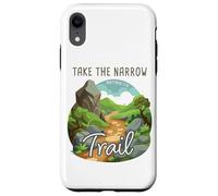 Take The Narrow Trail - Matthew 7:14 Christian Faith Camping Case for iPhone XR