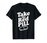 Take The Red Pill Embrace Reality Philosophy T-Shirt