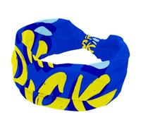 Take the Risk Blue Women's Wide Hairbands, Soft Turban Headband, Non Slip Head Wraps, Elastic Sweat Yoga Workout Headband Cross Knotted Hairwrap Bandana