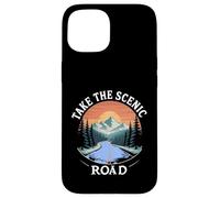 Take the Scenic Road Nature Travel Design graphic Case for iPhone 15