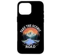 Take the Scenic Road Nature Travel Design graphic Case for iPhone 16 Pro Max