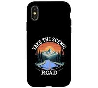 Take the Scenic Road Nature Travel Design graphic Case for iPhone X/XS