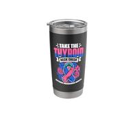 Take The Thyroid - Support Thyroid Survivor Thyroid Cancer Stainless Steel Insulated Tumbler