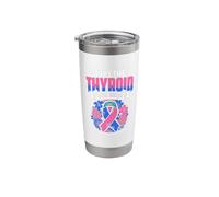 Take The Thyroid - Support Thyroid Survivor Thyroid Cancer Stainless Steel Insulated Tumbler