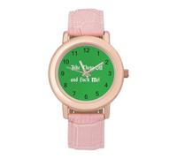 Take These Off and Fuck Me Wrist Watches for Women Men Quartz Stainless Steel Watch Easy to Read