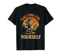 Take Time for Yourself Bigfoot Nature Graphic T-Shirt