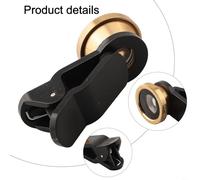Take Your Photos to the Next Level Fish Eye Lens, Wide Angle, Macro Kit (gold)