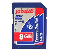 TakeMS 8 GIGABYTE SD Memory Card