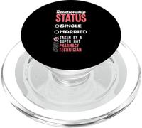 Taken By A Hot Pharmacy Technician Wife Husband PopSockets PopGrip for MagSafe