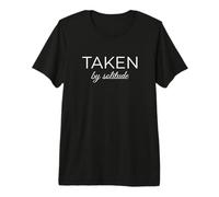 Taken by Solitude Introvert Quote Peaceful Alone Premium T-Shirt