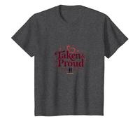 Taken & Proud I Heart My Girlfriend Romantic Valentine's T-Shirt, Kids, Dark Heather Grey, 4 Years
