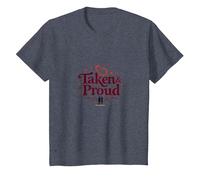 Taken & Proud I Heart My Girlfriend Romantic Valentine's T-Shirt, Kids, Heather Blue, 12 Years