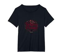 Taken & Proud I Heart My Girlfriend Romantic Valentine's T-Shirt, Women's Plus, Black, 2X